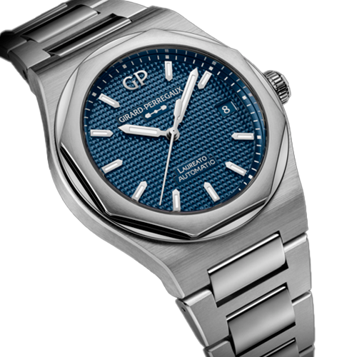 Girard-Perregaux Laureato brazalete integrado