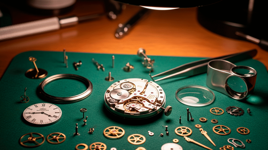 partes de un reloj