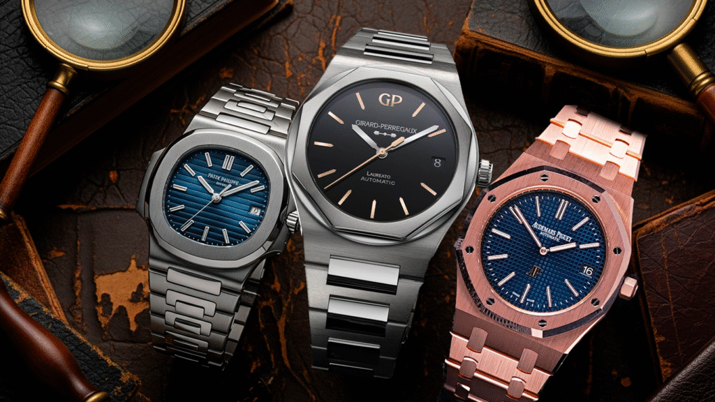 relojes de lujo con brazalete integrado