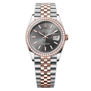 rolex datejust bisel engastado